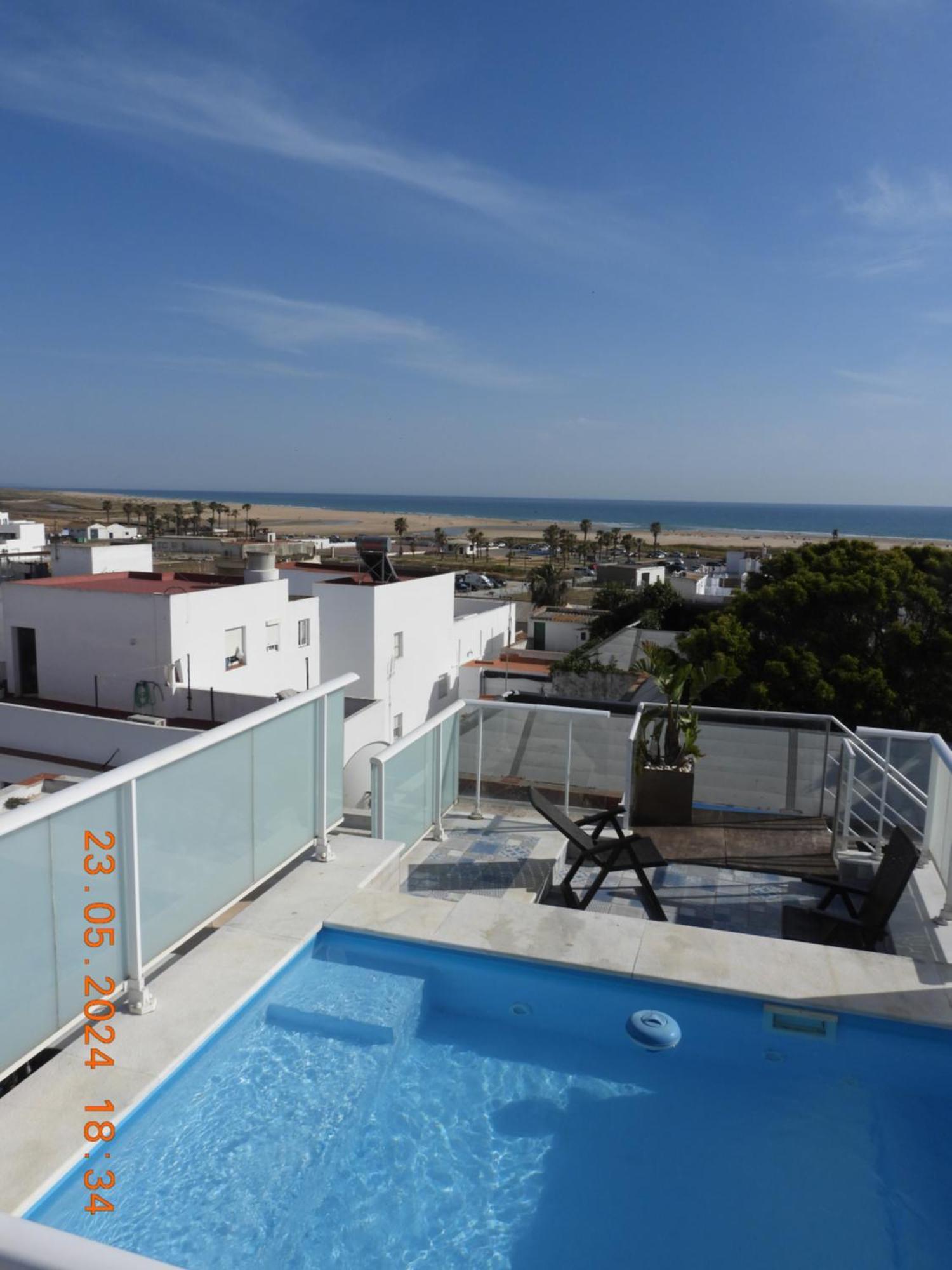 Апартаменти Aba Penthouse, Piscina&Azotea Privada Коніль-де-ла-Фронтера Екстер'єр фото